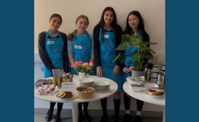 Latest News &raquo; Portland Café Launches at Leicester High School for Girls